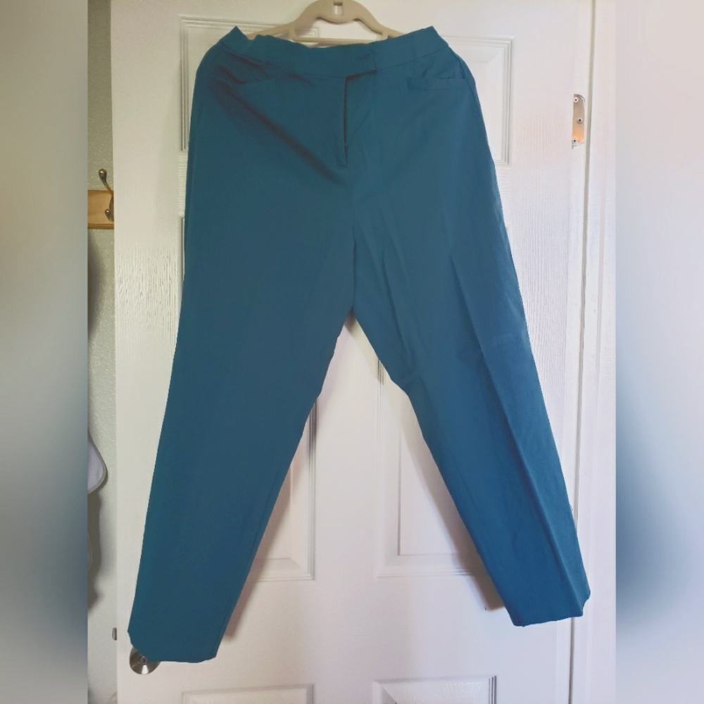 Lane Bryant size 18 Teal pants